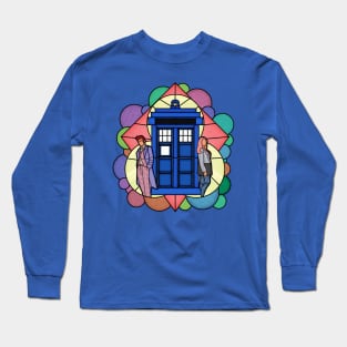 Stained Glass 14 Long Sleeve T-Shirt